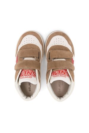 sneakers in pelle marrone GOLDEN GOOSE KIDS | GJF00773F00624582737